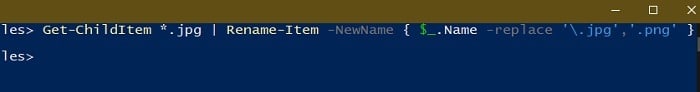 3 façons de renommer par lots des fichiers dans l'extension de renommage Powershell de l'explorateur Windows