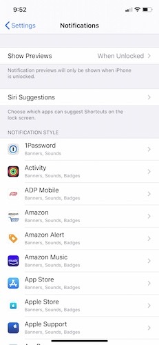 Meilleurs conseils Durée de vie de la batterie Notifications de limite inférieure