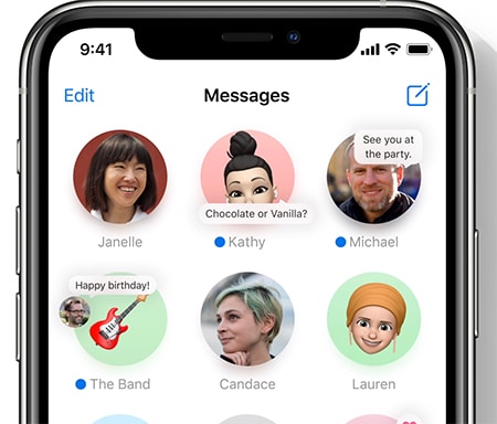 Messages iOS 14