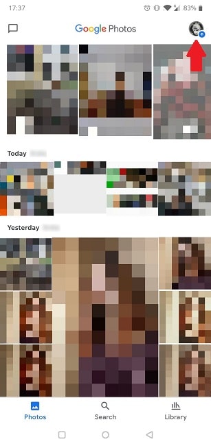Comment récupérer des photos supprimées Google Photos Profile Picture