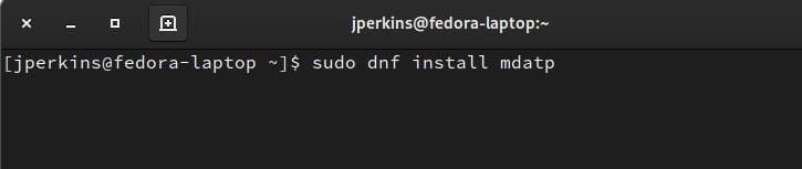 Defender sur l'installation Linux Dnf