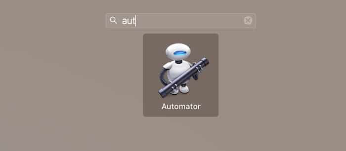 Comment utiliser Mac Automator Launchpad