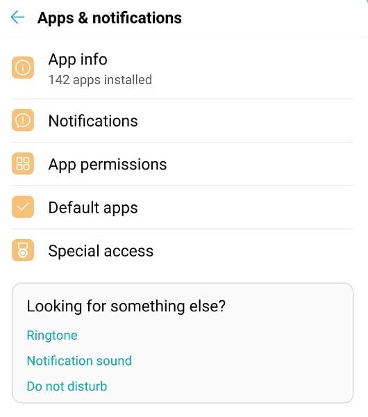 Comment désinstaller complètement des applications sur Android App Info
