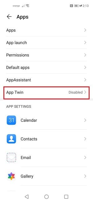 Whatsapp Deux comptes allument l'application Twin Huawei