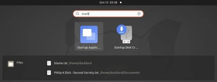 Gérer les applications de démarrage Ubuntu Startup