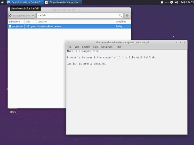 Poisson-chat Xfce Xubuntu