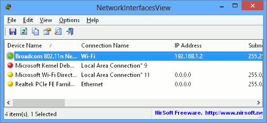 network-networkinterfacesview