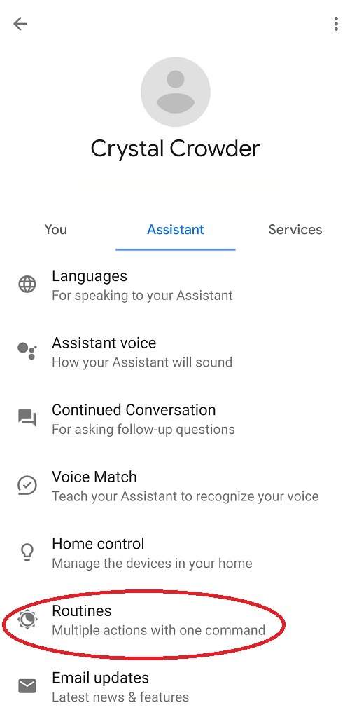 Comment créer une routine d'urgence Android avec les routines de l'assistant Google1