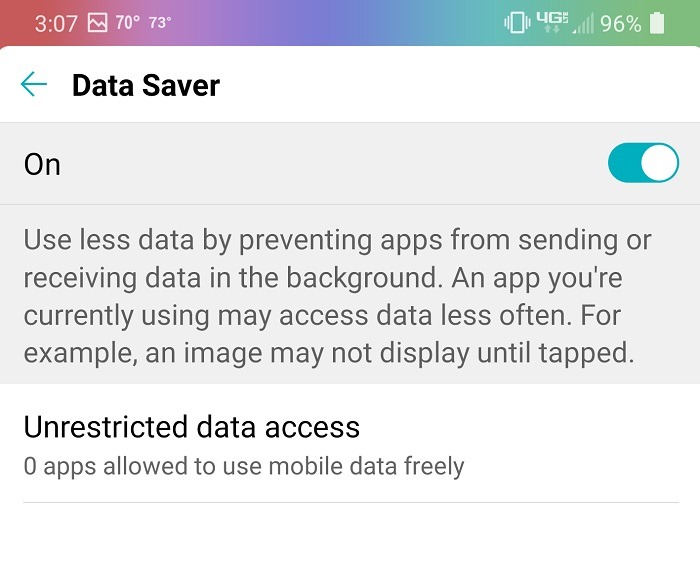 Comment utiliser Data Saver sur Android Data Saver sur