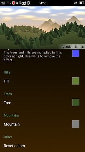 Android Météo Fond d'écran Forêt 1