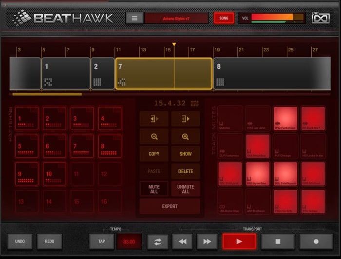 Applications de création musicale Ios Beathawk