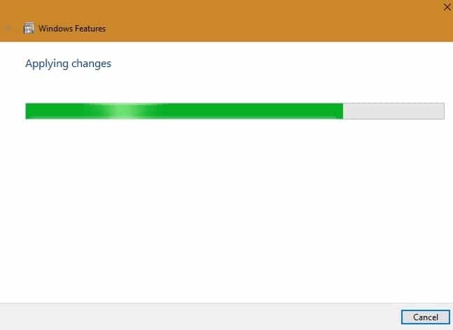 Windows Slowboot Linux Application des modifications