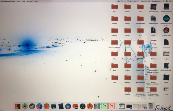Inverser les couleurs Mac inversé