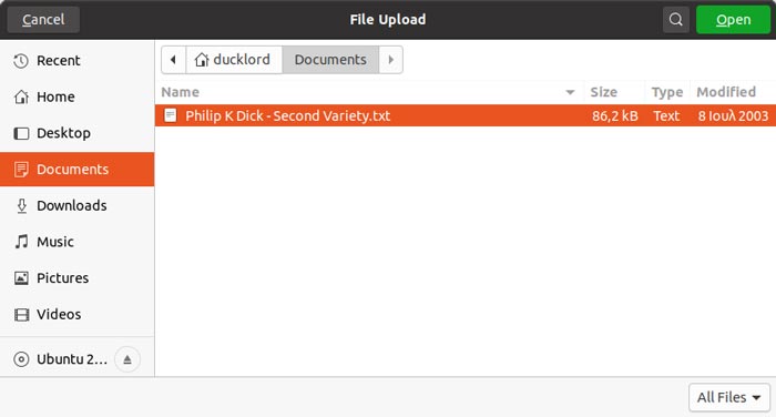 Ubuntu Android Wifi Filesharing Sweech Sélectionnez les fichiers à télécharger