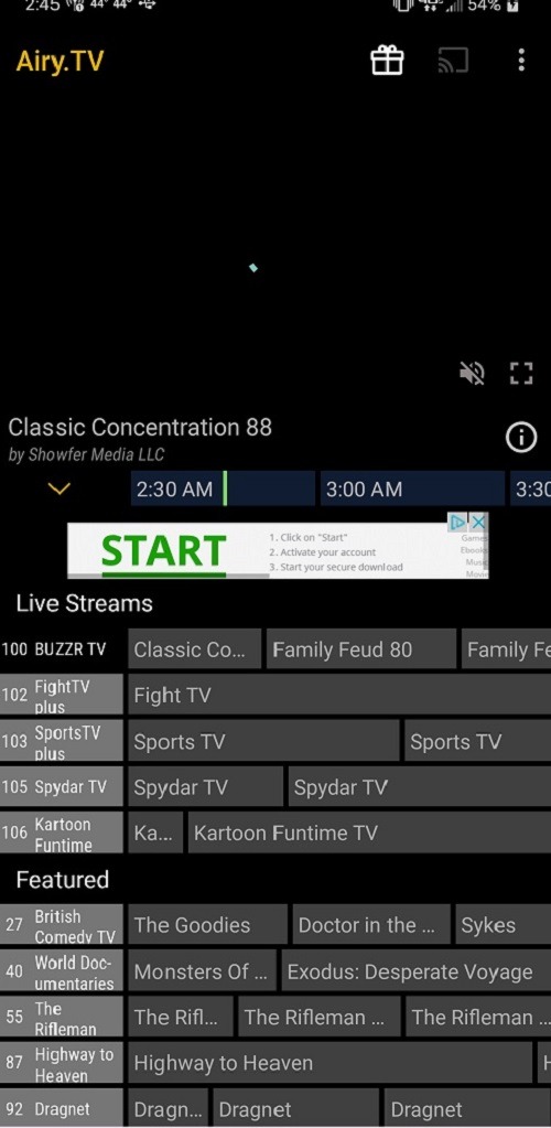 Regardez la télévision en direct sur Android avec ces superbes applications Airy