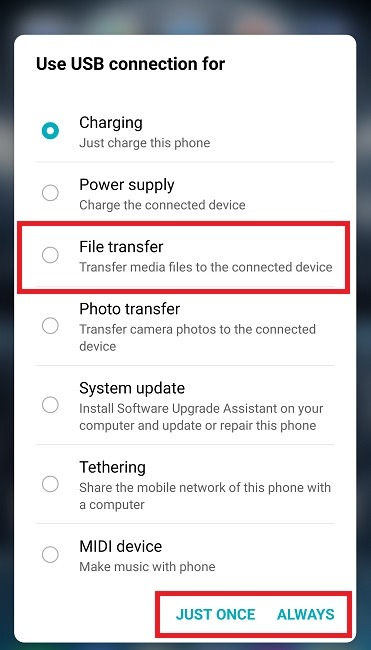 Que faire lorsque Windows ne reconnaîtra pas le transfert de fichiers de votre appareil Android