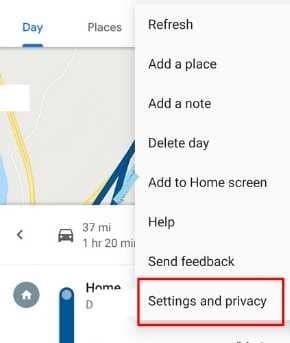 Réparer Android Trusted Places Effacer les paramètres d'historique Confidentialité