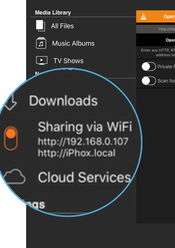 vlc-stream-video-to-ios-vlc-app-ios-sharing-via-Wi-Fi-ip-address