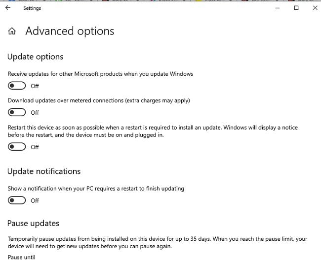 La liste de contrôle de mise à jour de Windows 10 avancée