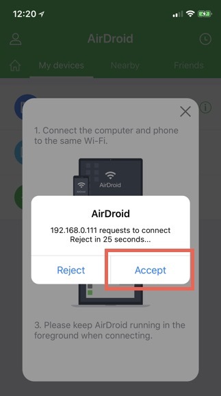 airdroid-iphone-app-accepter-connexion