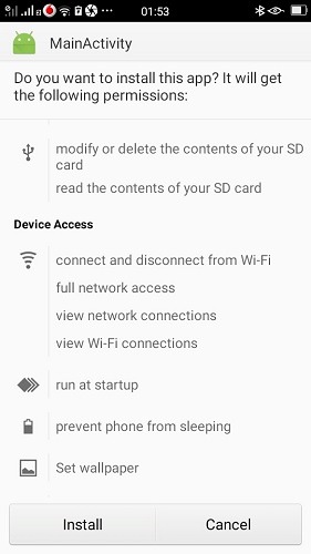 Accéder à Android Kali Linux Phone Device Accès