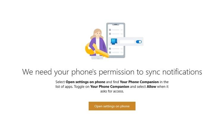Synchroniser les notifications Téléphone Pc Votre téléphone App