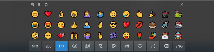 Gagnez 10 caractères emojis clavier