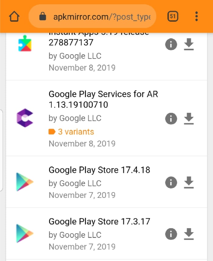 Télécharger Installer Google Play Apkmirror