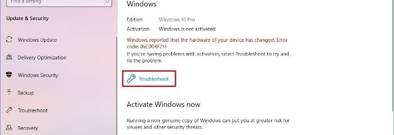Réinstaller l'activation de Windows