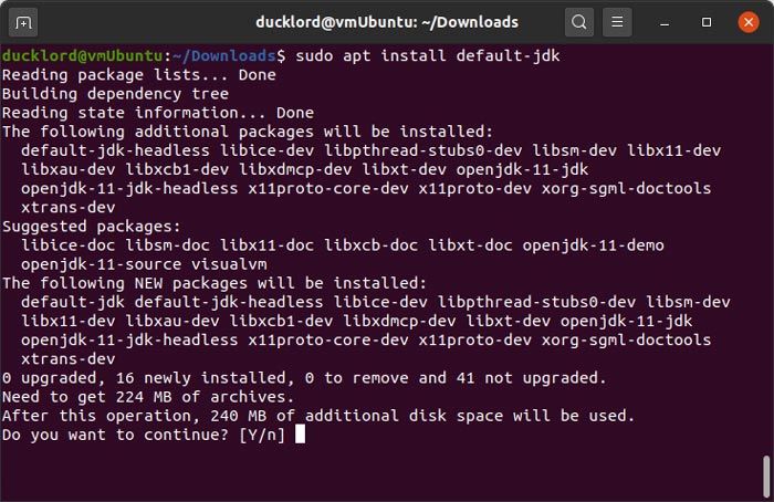 Installer Jre dans Ubuntu Installer Jdk par défaut