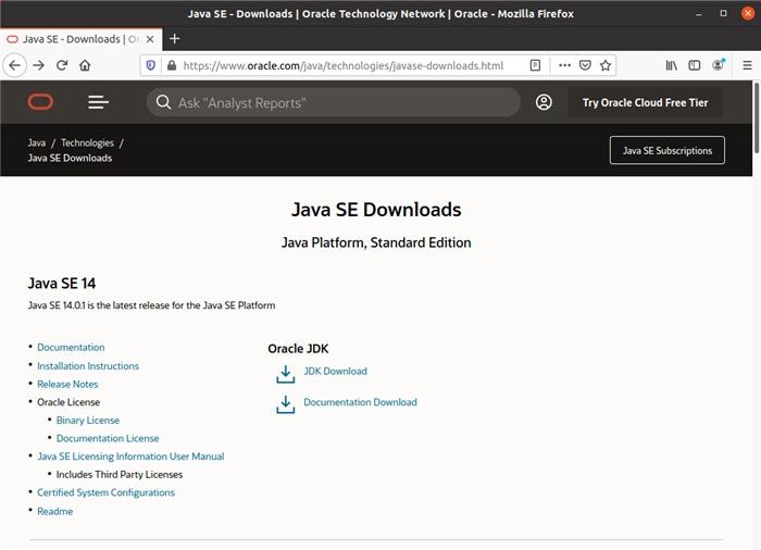Installer Jre dans Ubuntu Oracle Java Télécharger