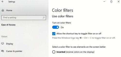Rendre Windows plus facile à utiliser si vous êtes une touche de raccourci daltonien