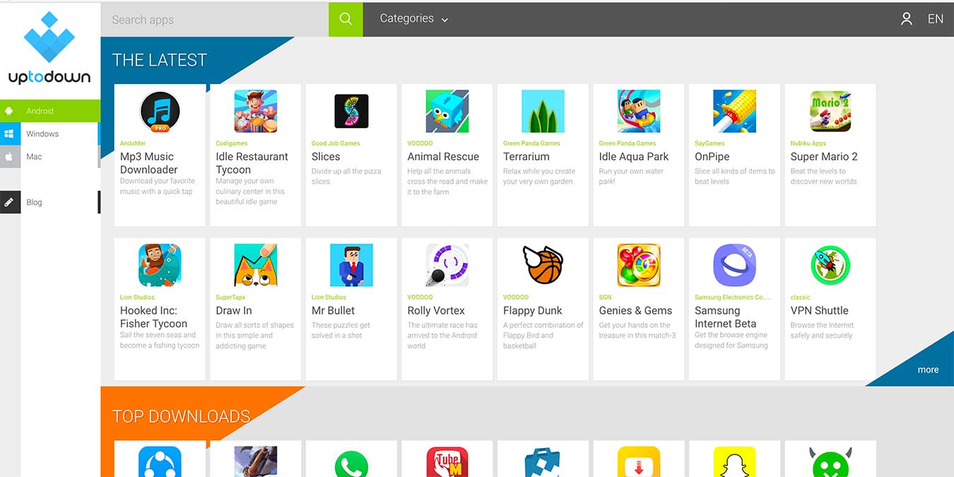Play Store Alternatives Android Tv Uptodown