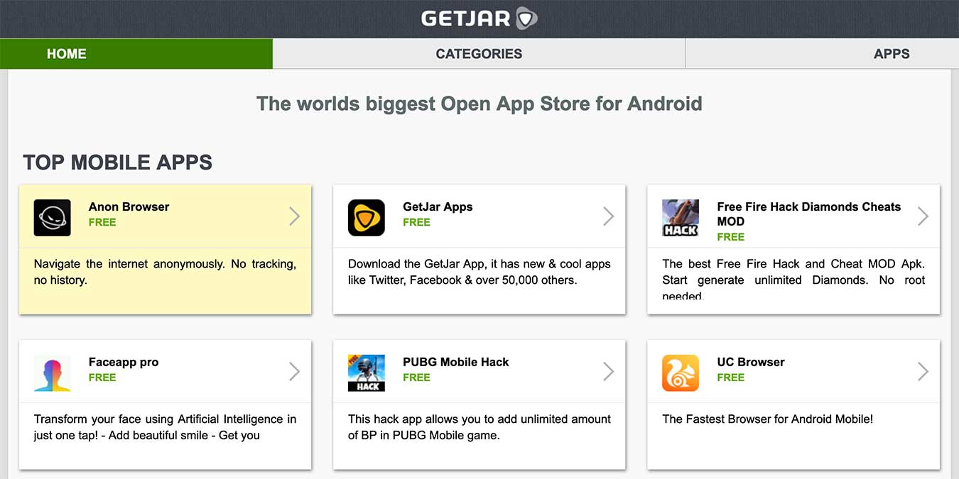 Play Store Alternatives Android Tv Getjar