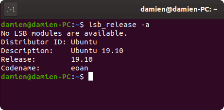 Lsb version Ubuntu