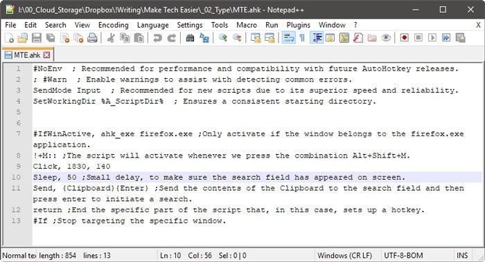 Automatisez Windows avec Ahk votre premier script