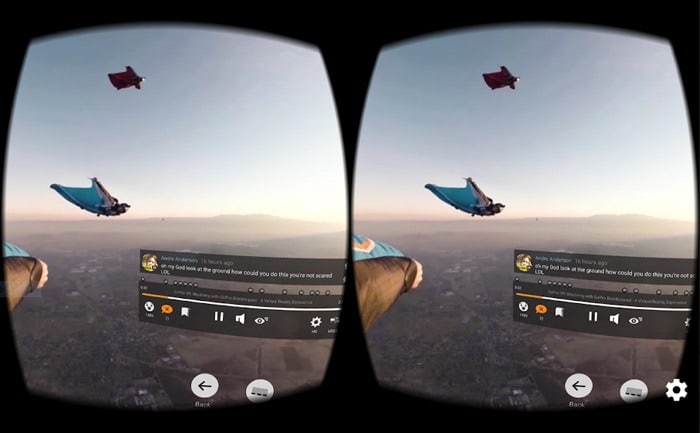 Meilleures applications Android Vr Fulldive Vr