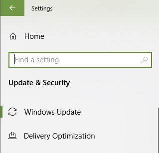 Afficher les pilotes mis à jour Windows Update