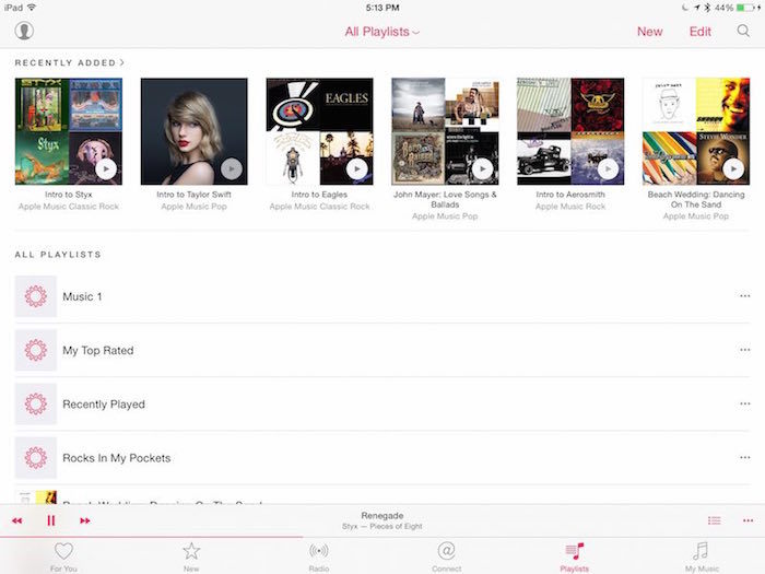 Apple-Musique-Playlists