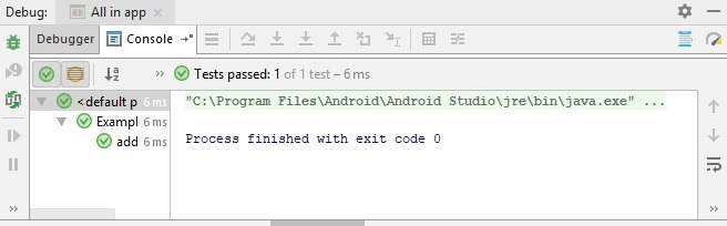 Déboguer l'application dans Android Studio