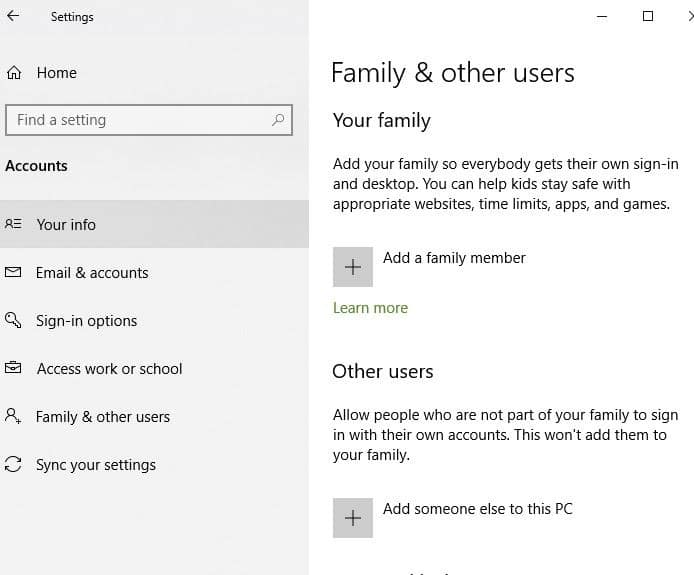 Moniteur scintillant Famille Windows Autres utilisateurs