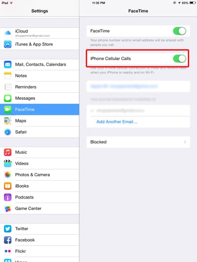 Continuité-iPhone-Cellulaire-Appels-iPad