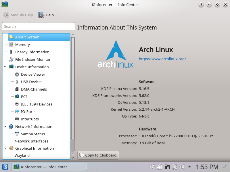 Convivialité d'utilisation d'Arch Linux