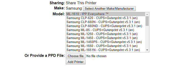 Imprimante de tasses d'impression sans fil Raspberry Pi