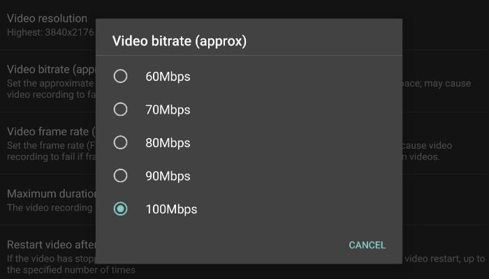 Android-film-bitrate