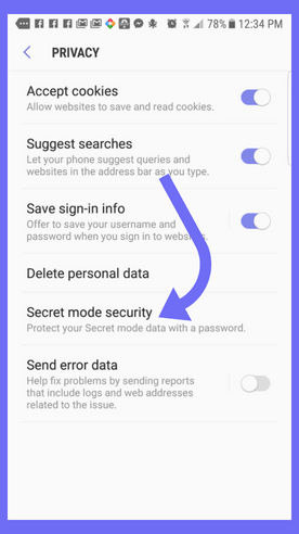 samsung-browser-secret-mode-security