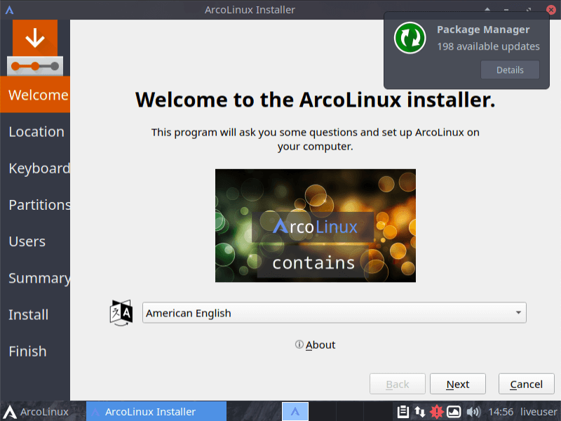 Bureau Arch Linux Arcolinux