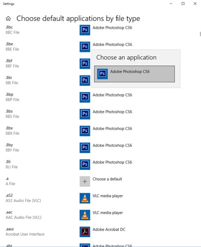 change-reset-replace-file-associations-windows-10-default-applications