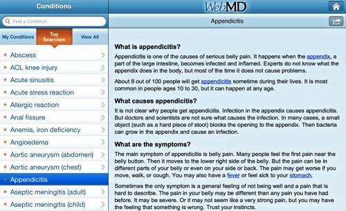 WebMD-Conditions