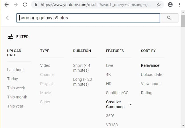 youtube-search-creative-commons-videos